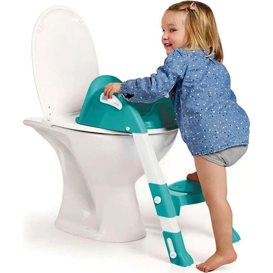 Thermobaby Παιδικό Κάθισμα Τουαλέτας Kiddyloo Πράσινο με Σκαλοπάτι