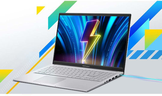 Asus Vivobook 15 X1504MA-BQ759W 15.6" Vollständige HD (Kern 5-315/8GB/512GB SSD/Windows 11 Startseite) Kühles Silber (Internationales Englisch Tastatursprache)