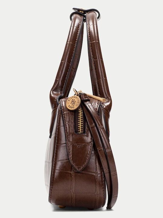 Geantă de umăr / crossbody maro