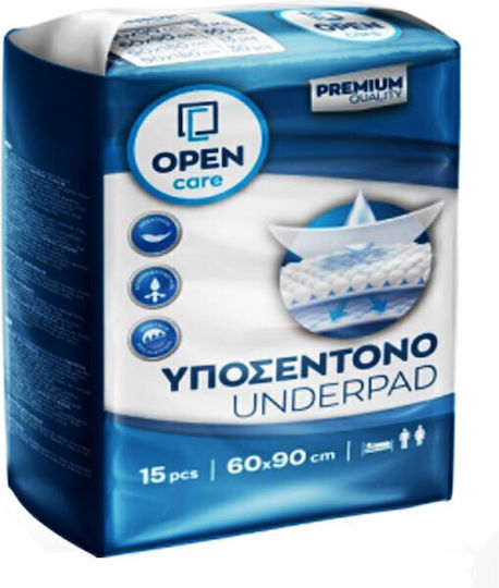 Open Care Premium Inkontinenzunterlagen 60x90cm 15Stück 04.01.052