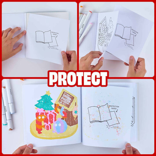 Omy Malbuch Cozy Art Weihnachten