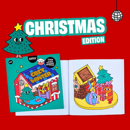 Omy Malbuch Cozy Art Weihnachten