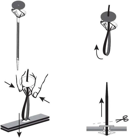 Κλιπς Αυτοκινήτου Universal Zipzip 10τμχ