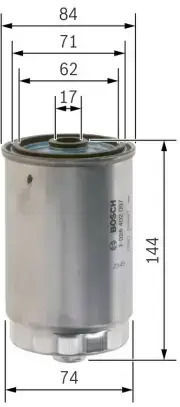 Bosch Fuel Filter F 026 402 097