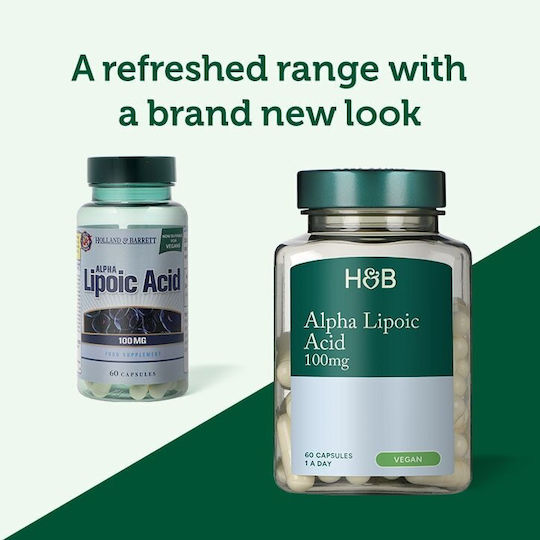 Holland & Barrett Alpha Lipoic Acid 100mg 60 Κάψουλες