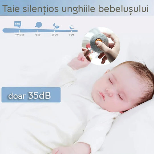 Pilă Electrică pentru Bebeluși Albă