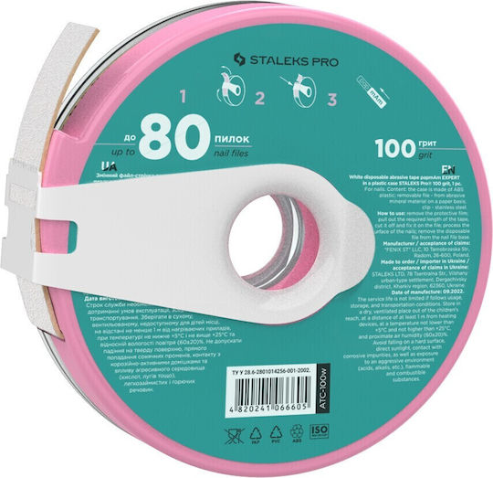 Expert Tools 100 Prickelnde Nagelfeilen Buffer 80 Stück
