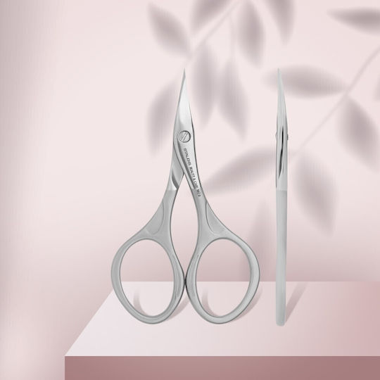Staleks Nail Scissors Stainless With Curved Tip Silver SBC-10/3 1 Piece