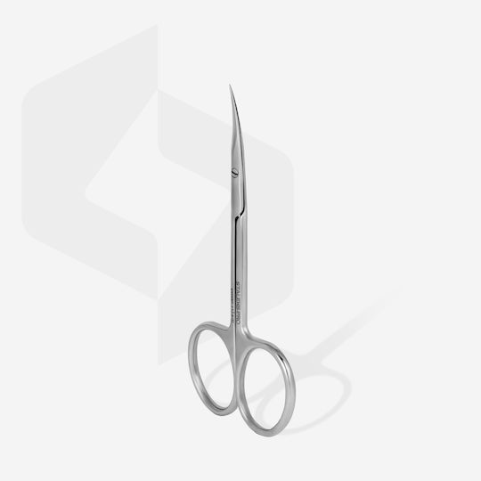 Staleks Nail Scissors Stainless with Curved Tip Cuticles Silver SE-13/3 1 Piece