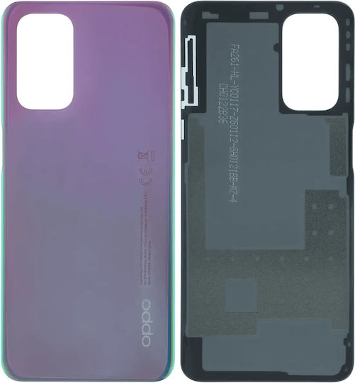 Back Cover Glass Oppo A74 5g 2021 Genuine Oem Verde