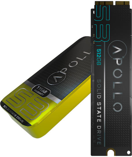 Apollo S3 SSD 512GB με σύνδεση PCI Express 3.0