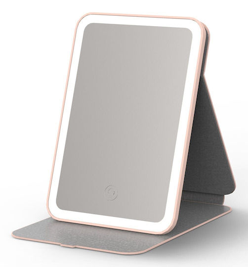 Medisana Makeup Mirror Tabletop with Light 13x19cm Pink