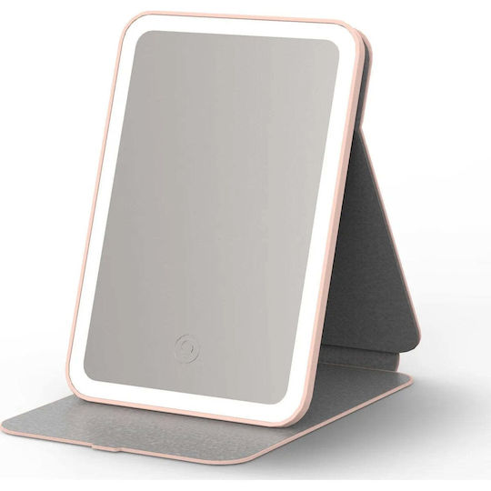 Medisana Makeup Mirror Tabletop with Light 13x19cm Pink