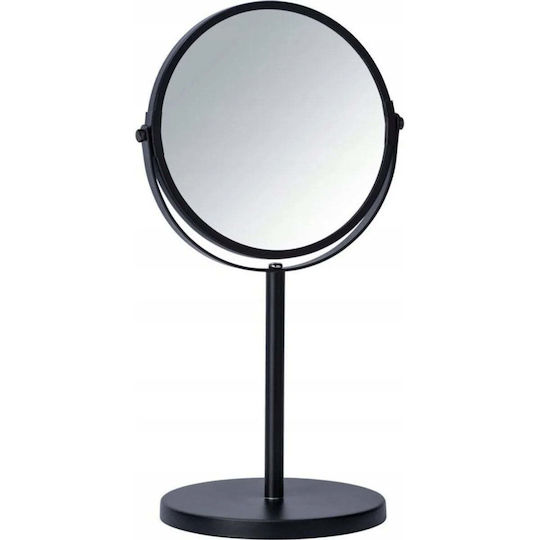 Wenko Schminkspiegel Tischgerät Assissi 17cm Schwarz