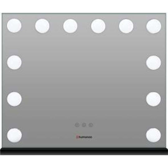 Humanas Hs-hm02 Cosmetic Mirror Led Illumination Black