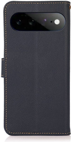Khazneh Lederhülle Brieftasche Blau Google Pixel 11 Pro XL 5G