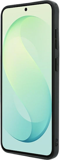 Guess Husă din piele cu logo metalic 4G Samsung Galaxy S26 FE Roz