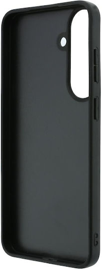 Guess Husă din piele cu logo metalic 4G Samsung Galaxy S26 FE Roz