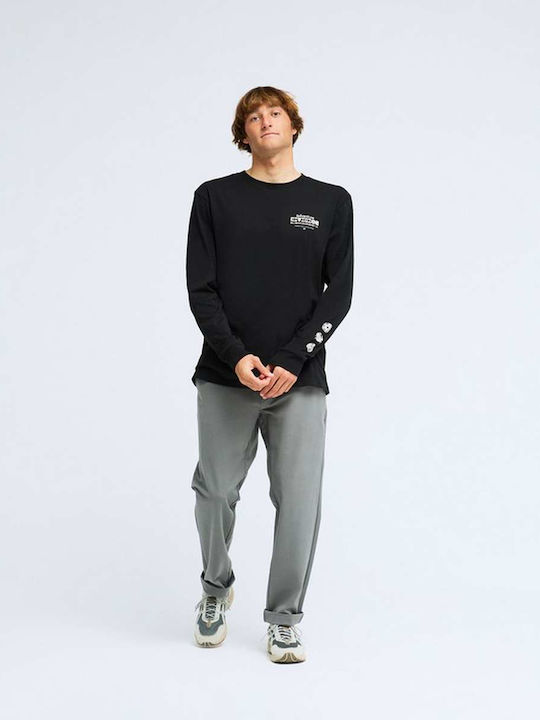 Herrenblusen T-Shirt Schwarz
