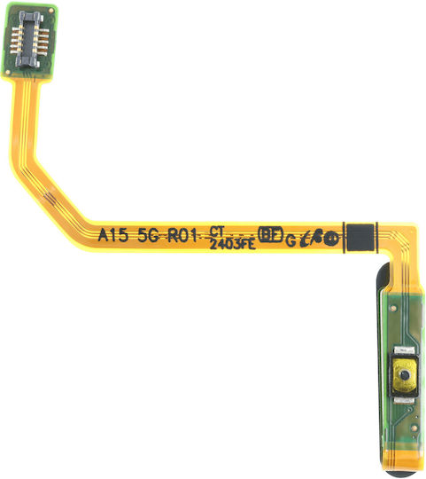 Fingerprint Reader Power Flex Cable Samsung Galaxy A15 5G A156 2023 Galben Personalitate