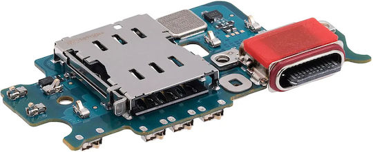 Charging Port Board Sim Card Reader Samsung Galaxy S23 5G S911B International Version Premium