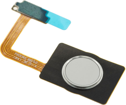 Home Button Fingerprint Sensor Flex Cable Lg G7 Thinq Silver