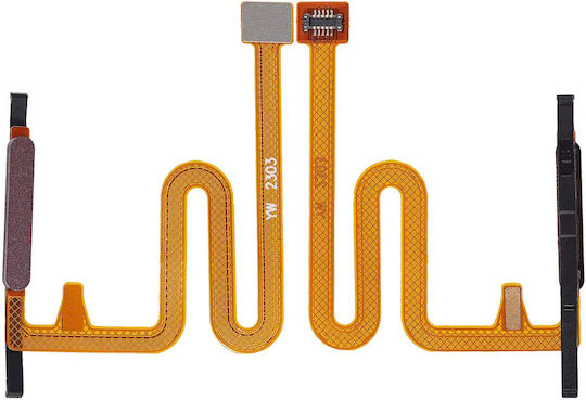 Fingerprint Reader Flex Cable Samsung Galaxy A14 A145p 2023 Dark Red
