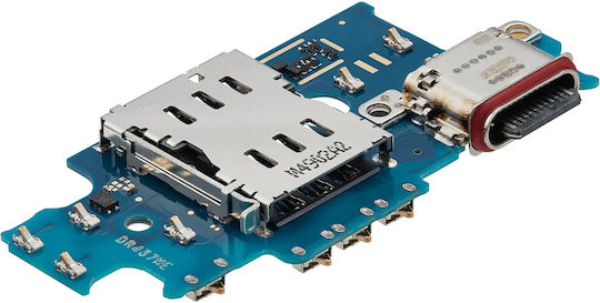 Charging Port Board Sim Card Reader Samsung Galaxy S24 Plus 5g S9260 Dual Card Version Premium