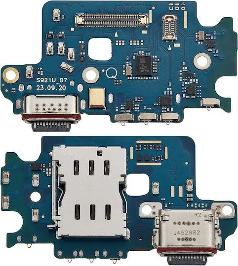 Charging Port Board Sim Card Reader Samsung Galaxy S24 5g S9210 Dual Card Version Premium
