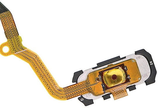 Home Button Flex Cable Samsung Galaxy S7 Edge Coral Blue