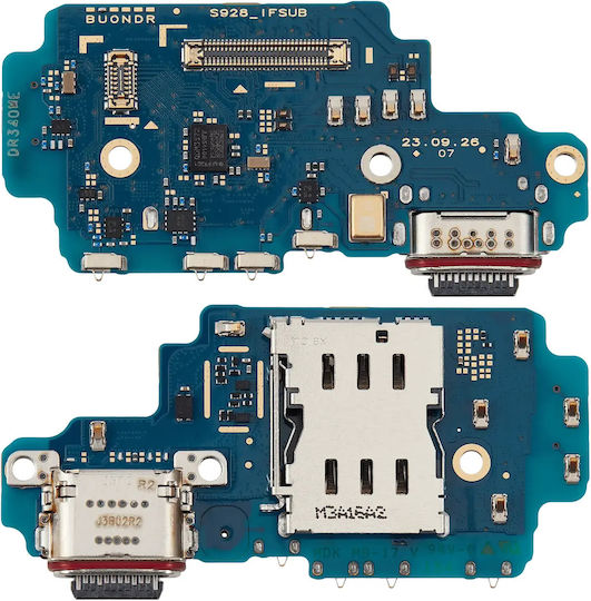 Charging Port Board Sim Card Reader Samsung Galaxy S24 Ultra 5g S928u Us Version Premium