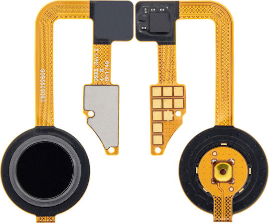 Fingerprint Home Button Sensor & Power Sensor Flex Cable Lg G6 Genuine Oem Astro Black