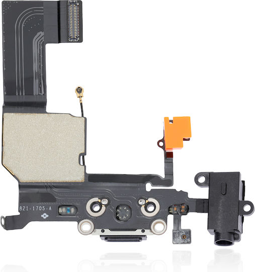 Charging Port Flex Cable Iphone 5c Black