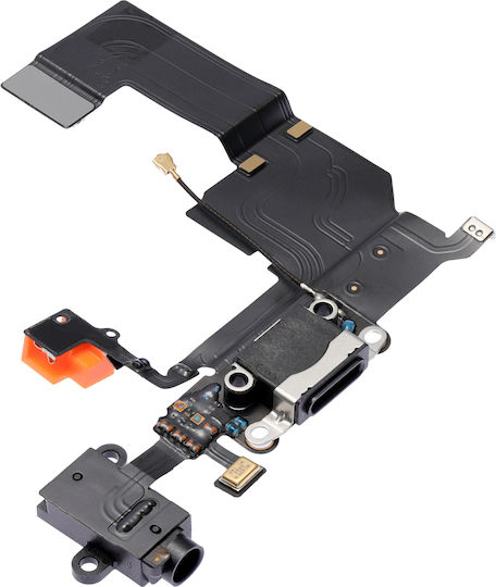 Charging Port Flex Cable Iphone 5c Black
