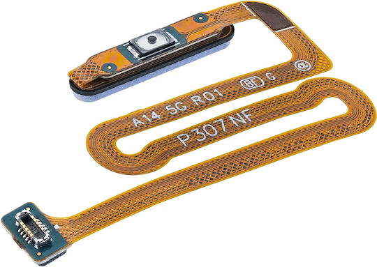 Fingerprint Reader Flex Cable Samsung Galaxy A14 5g A146b 2023 Silver