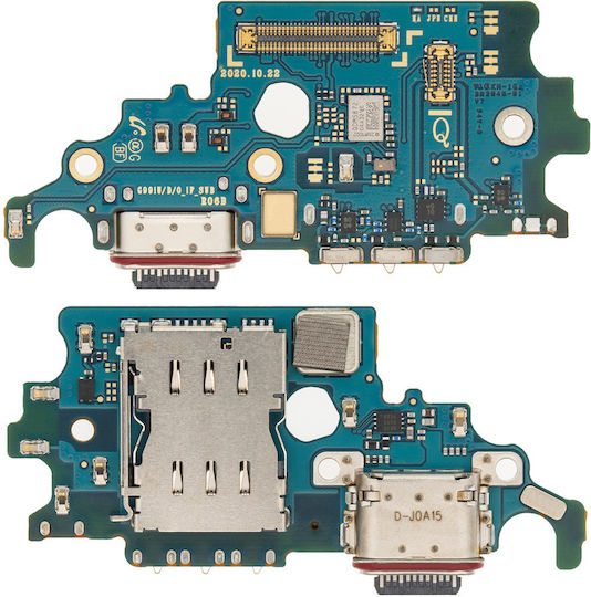 Charging Port Board Sim Card Reader Samsung Galaxy S21 5g G991u Versiunea US Premium