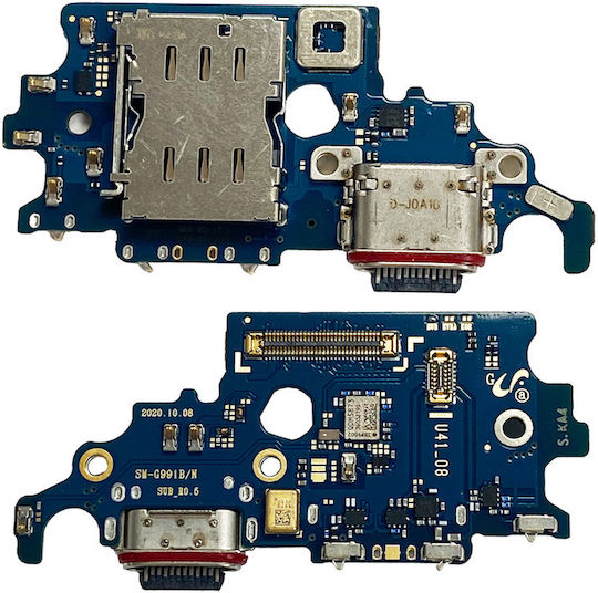 Charging Port Board Sim Card Reader Samsung Galaxy S21 5g G991b International Version Premium