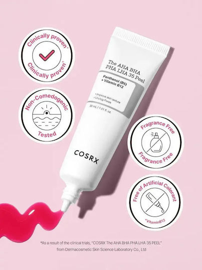 Cosrx Crema Aha Bha Pha Lha 35 pentru Peeling Facial 30ml