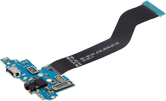 Гъвкав кабел за порт за зареждане и жак за слушалки Samsung Galaxy A51 5G UW A516 2020 A516V Verizon версия премиум