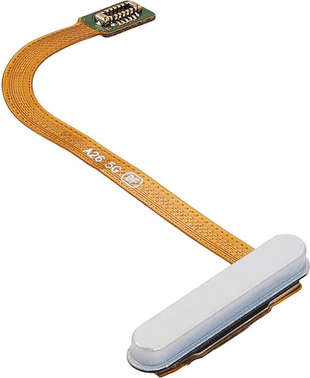 Fingerprint Reader Flex Cable Samsung Galaxy A26 5g A266 2025 Premium White