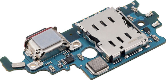 Charging Port Board Sim Card Reader Samsung Galaxy S21 5g G9910 Asia Version Premium