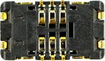 Volume Button Flex Fpc Connector Iphone 6 Plus J802 6 Pin