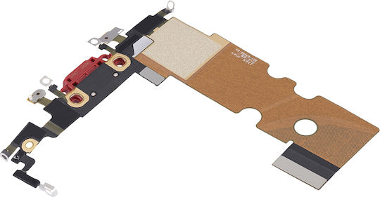 Charging Port Flex Cable Iphone Se 2022 Premium Red
