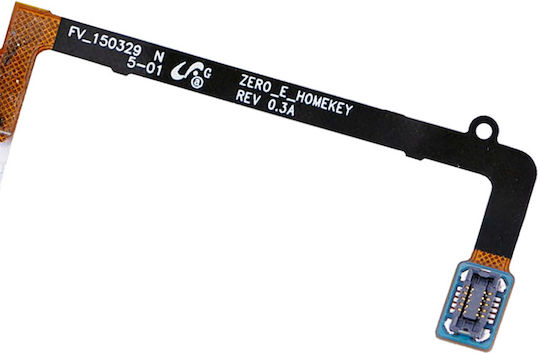 Home Button Flex Cable Samsung Galaxy S6 Edge White