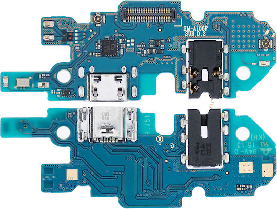 Ladekabel Flex-Kabel Kopfhörerbuchse Samsung Galaxy A10 A105 2019 Premium