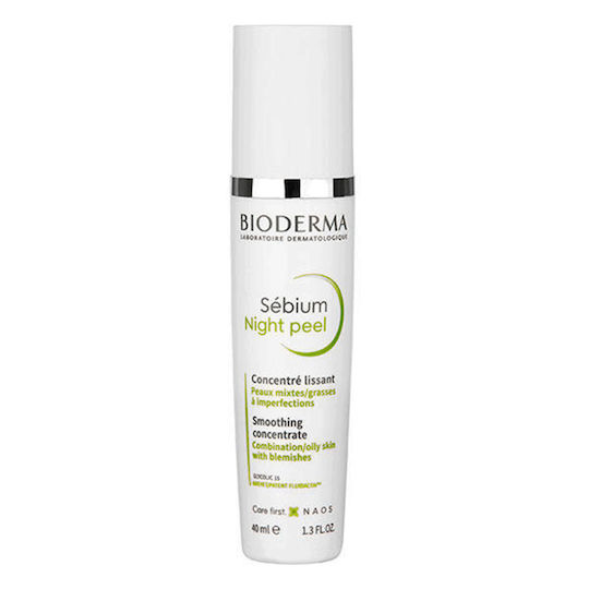 Bioderma Sebium Night Крем за Пилинг за Лице 40ml