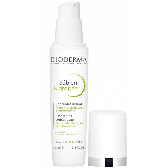 Bioderma Sebium Night Крем за Пилинг за Лице 40ml