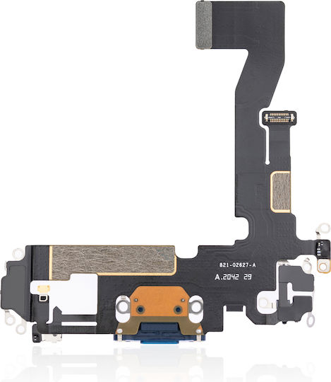 Cablu Flex Port de Încărcare Iphone 12 Pro Premium Albastru Pacific