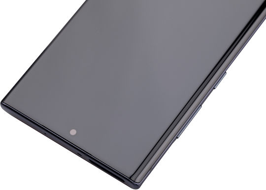 OLED Ersatzbildschirm mit Rahmen Samsung Galaxy Note 10+ 5G Aftermarket Plus Aura Schwarz