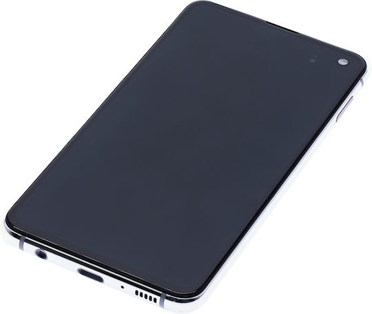 Oled Assembly Frame Samsung Galaxy S10e Service Pack Prism White